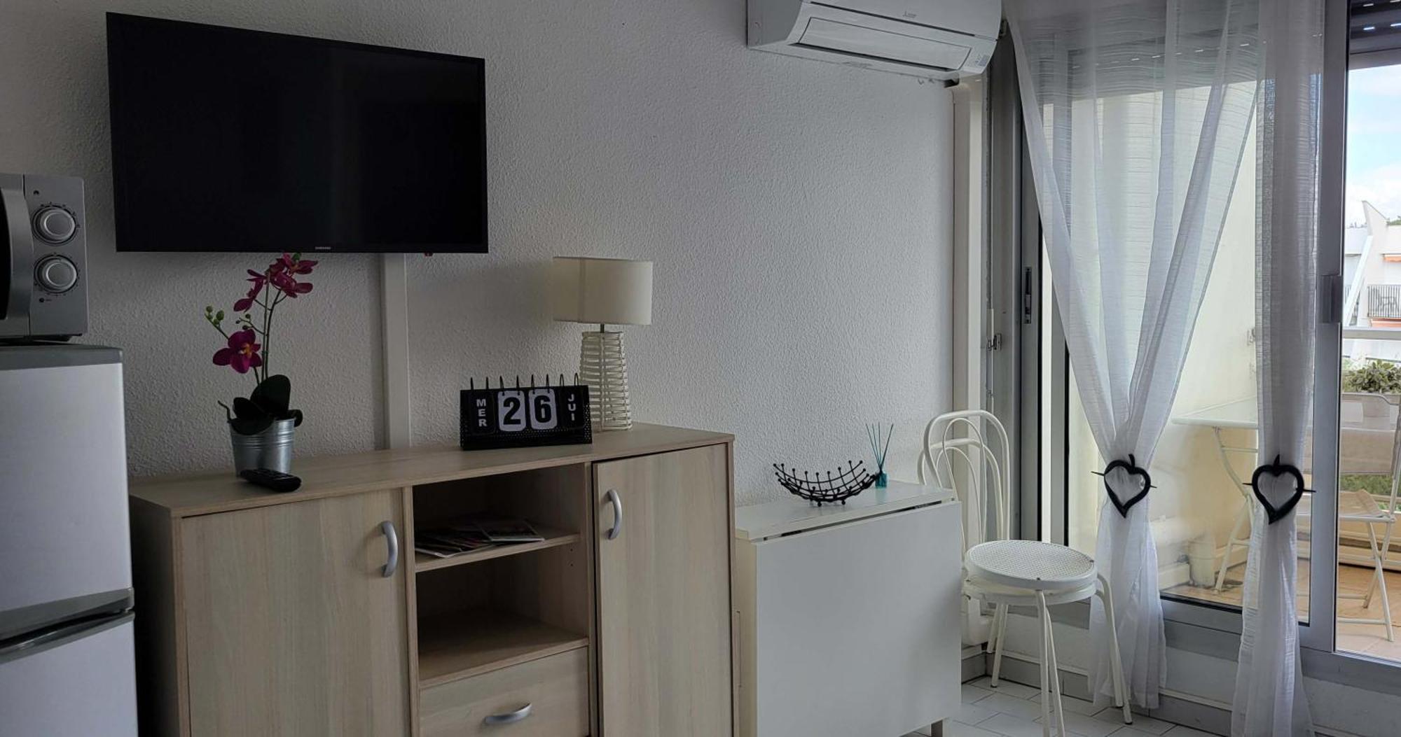 Studio Cabine Climatise Avec Parking Au Couchant La Grande-Motte Buitenkant foto